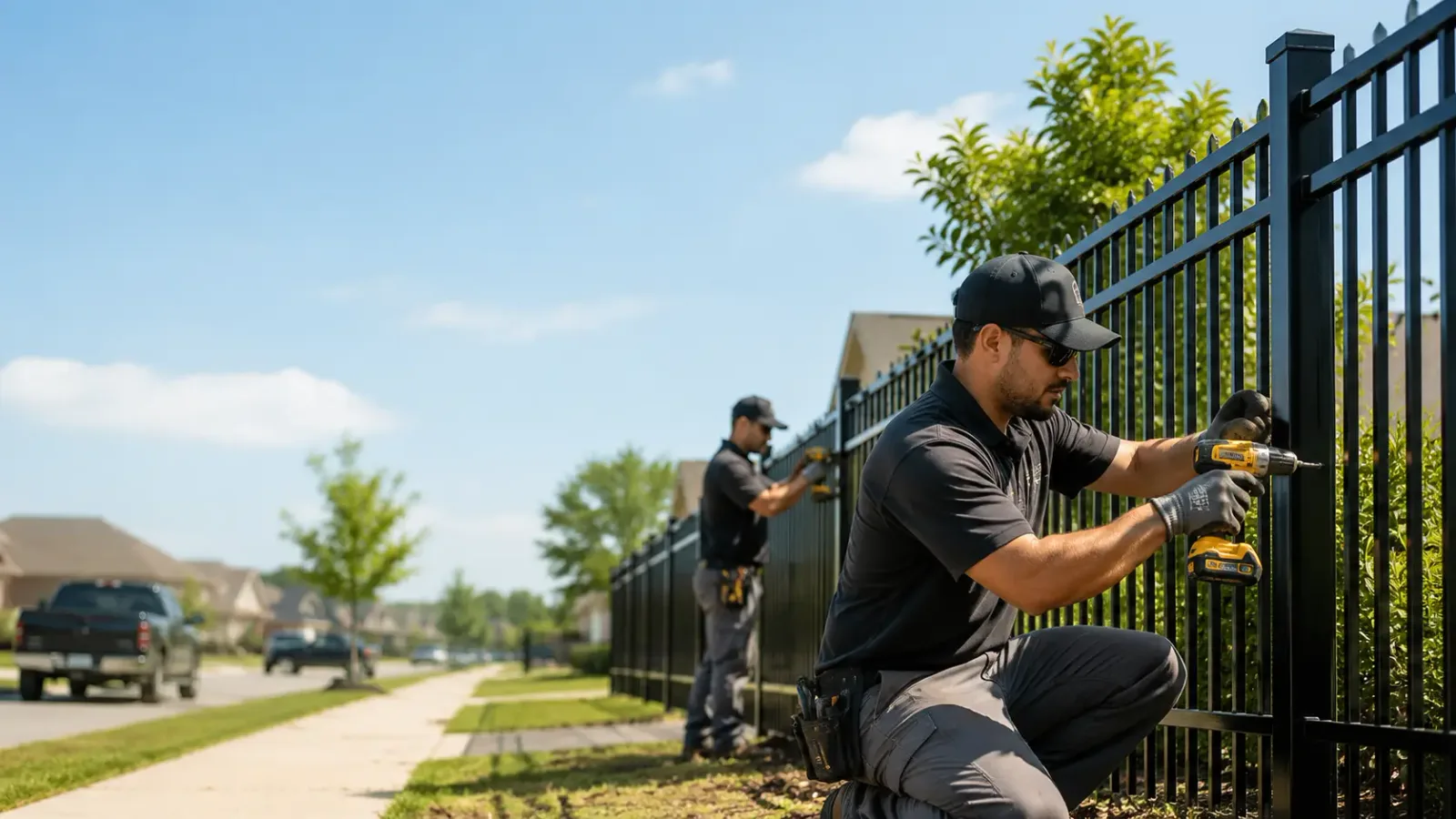 Metal Fence Installation in Charles City, VA